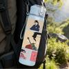 1PC Retro Band Grid Collage Portrait Print 750ml Portable Sports Water Bottle Leakproof Gym Outdoor Travel Drink Cup