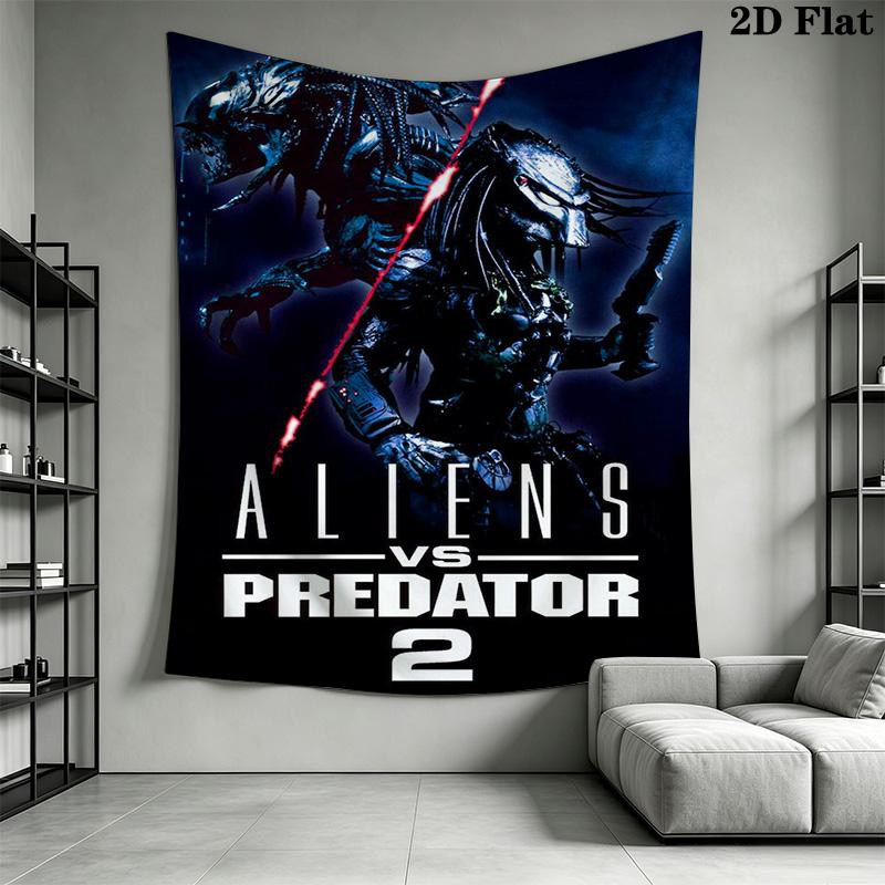 Predator Vs Alien Epic Space Battle Bedding 1 Duvet Cover 2 Pillowcase Without Core Bedding Set Soft And Comfortable