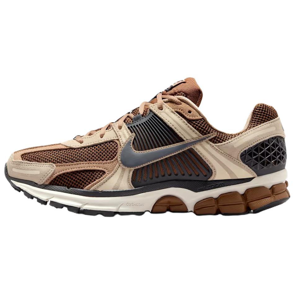 Nike Zoom Vomero 5 Дышащие Поддержка Легкие Упругость Повседневные Беговые Кроссовки Мужские Коричневые HF1553-202