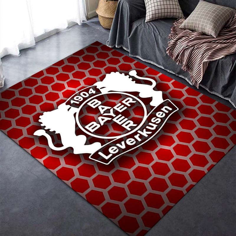 2025 Новый ковер Bayer 04 Leverkusen для гостиной, спальни, дома, украшение дивана, детский нескользящий коврик13