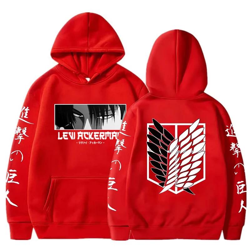 Японские аниме толстовки мужские повседневные харадзюку хип-хоп с круглым вырезом с длинным рукавом пуловер осенне-зимние флисовые толстовки