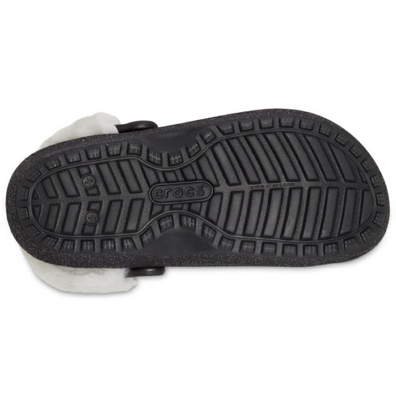 Crocs Клоги Disco Classic Lined Disco Glitter Унисекс 'Черный Белый'