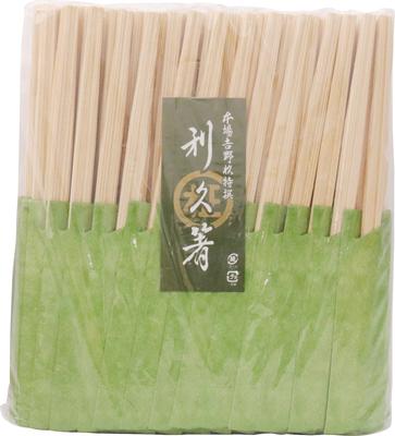 Yoshii Shoji Сделано в Японии Yoshino Cedar Toshihisa Сумка для палочек для еды Одноразовые палочки для еды 24 см 100 порций Цвет светло-травянистый Kaiseki Restaurant YOS-051
