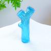 Dog Squeak Toy TPR Chew Twig Shape Toy with Squeaker Branch-shape Squeak Sound Toy Tree Crotch Style