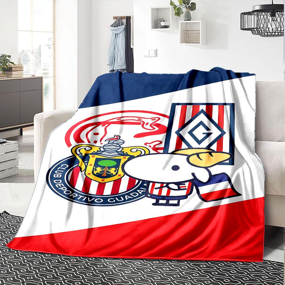 1pc Football Team (66) Blanket, Gift, for Men and Women, Soft Blanket, Good for Sofa Bed Couch Travel, Lightweight Flannel Blanket