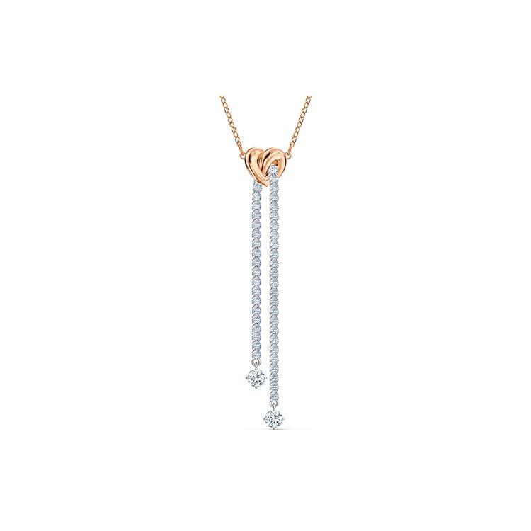 Swarovski Lifelong Hrt Twisted Heart Necklace Women necklace 5517952