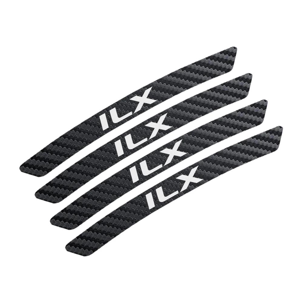 Наклейки на диски автомобиля Внешние наклейки на шины Карбоновый стиль Тюнинг Декоративные аксессуары Для Acura RDX MDX YD2 V6 Aspec ILX VTEC TLX