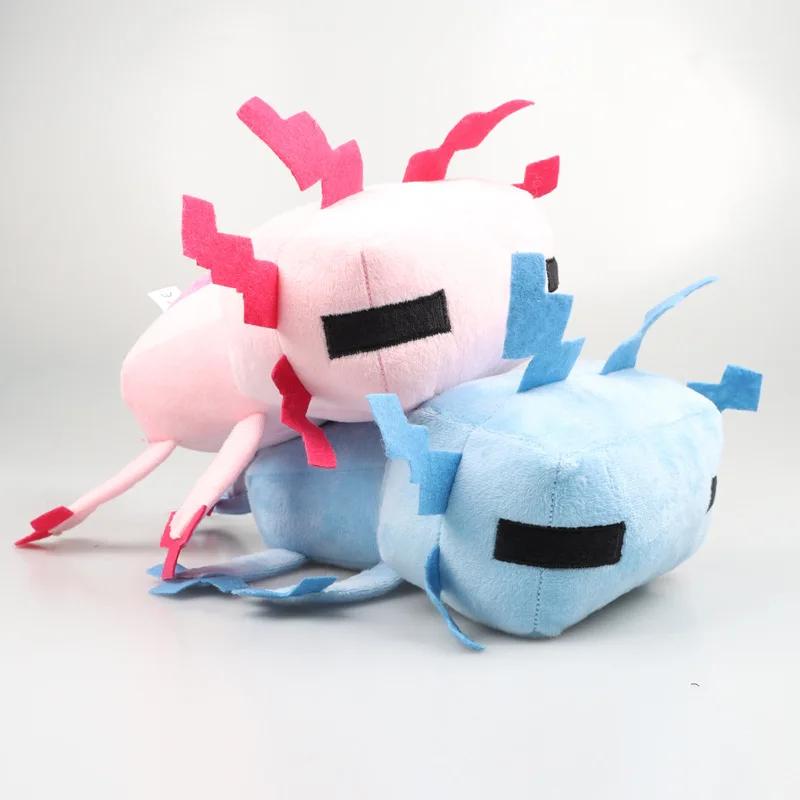 Kawaii 20-30cm Pink Axolotl Plush Toy Adults Plushie Gamer Gift Home Decoration Soft Stuffed Plush Doll Cartoon Figure Plush To