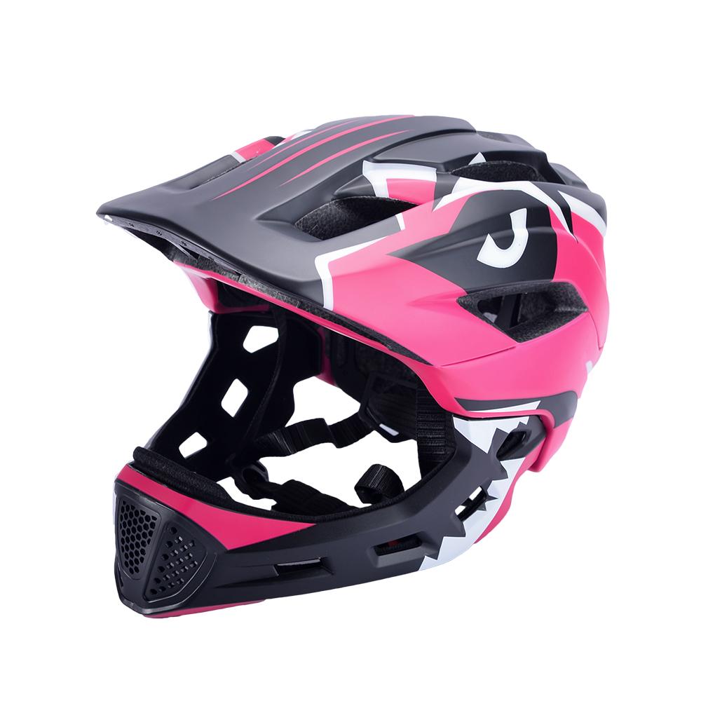 2022 Newly Boy Girl MTB Full Face Half Face Bicycle Helmet Helm Kids Winter Sports Equipment Balance Bike Skateboard Casques