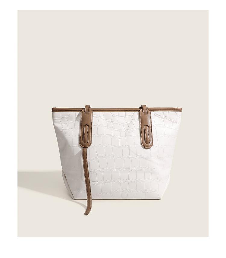 Minimalist Large Tote Bag for Women, New Versatile Shoulder Handbag, Commuter Casual Shopping Bag