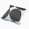 Marimekko KIVET Cushion Cover, 50x50cm, Off-White and Black, 69768-190 [Parallel Import]
