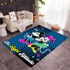 Mickey And Minnie Love Disney Cartoon Theme Anti-Slip Rug - Polyester, Home Decor, Suitable for Bedrooms, Living Rooms, Doorways, and Studios
