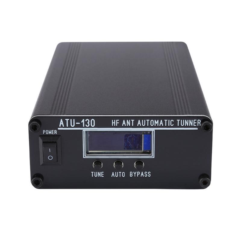 ATU 130 200 Вт Автоматический тюнер антенны 1,8-50 МГц с ярким дисплеем для коротковолновых радиостанций Автоматическое устройство настройки антенны