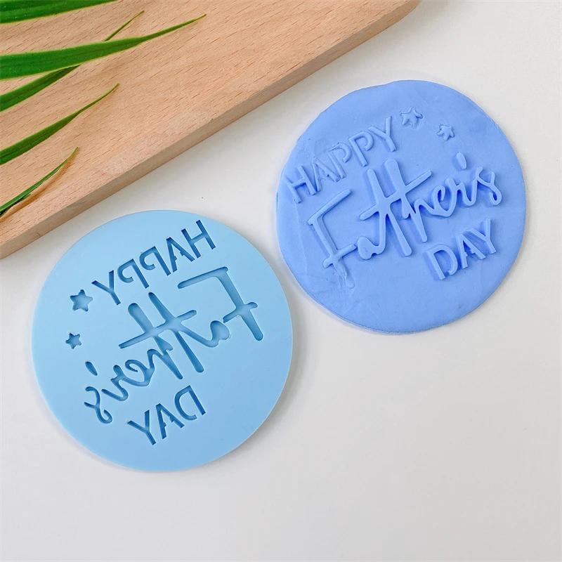 Акриловая форма для выпечки пищевого качества 'С Днем Рождения', 'Любовь', 'О, Малыш' с тиснением букв, Формочка для печенья, Штамп, Инструменты для украшения тортов, кексов, мастики
