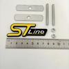 3D Metal Logo ST Line Badge Car Trunk Front Grill Emblem For Ford Focus MK4 PUMA Mondeo Kuga Fiesta ST Line Sticker Accessories