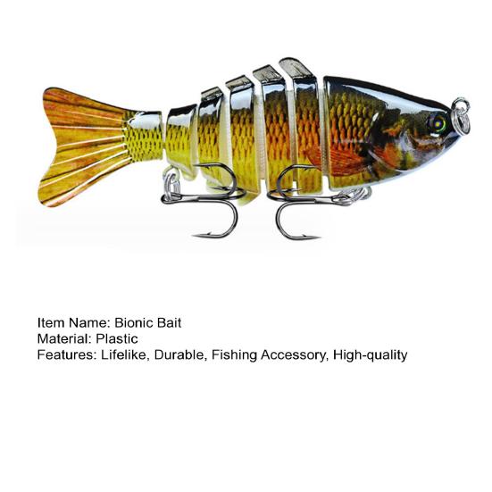Бионическая плавающая приманка, реалистичные рыболовные снасти для ловли окуня, 3D бионические рыболовные приманки, которые плавают сами по себе для пресноводной и соленой рыбалки