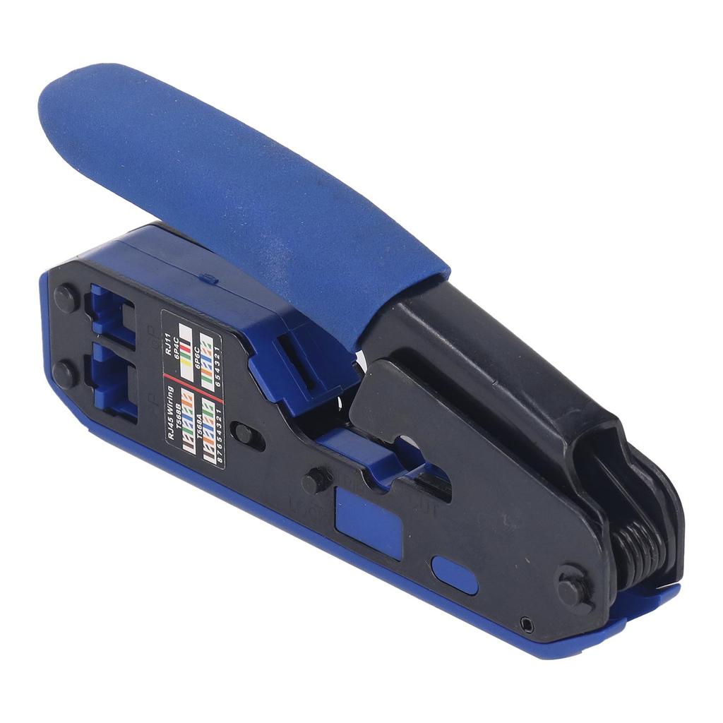 Инструмент для обжима RJ45, обжимной инструмент для проводов и клемм, стриппер, набор для сквозных разъемов Cat5 Cat5e Cat6