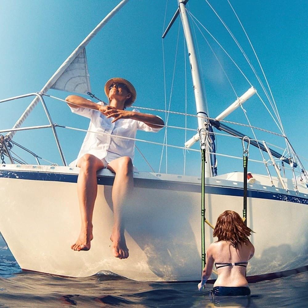 Reusable Boat Rope Ladder Nylon Boat Folding Ladder Climbing Ladder Yacht Equipment