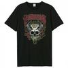 Amplified Unisex Adult Fire Skull Pantera T-Shirt