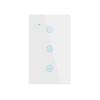 LangYeao US WiFi Smart Wall Light Switch 1/2/3/4 Gang Touch Panel with Neutral Wire Compatible with for Tuya App & Smart Life