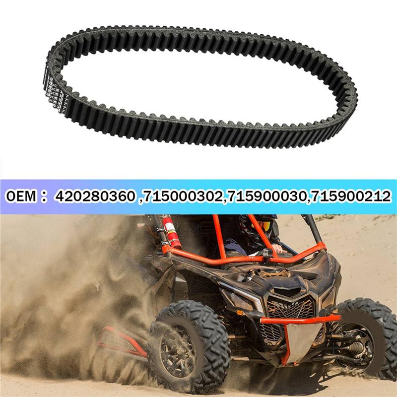 A16P-2X ATV UTV Drive Belt For Can-Am Can Am Canam Maverick 1000R Renegade 1000 500 Commander 1000 800R 420280360 715000302