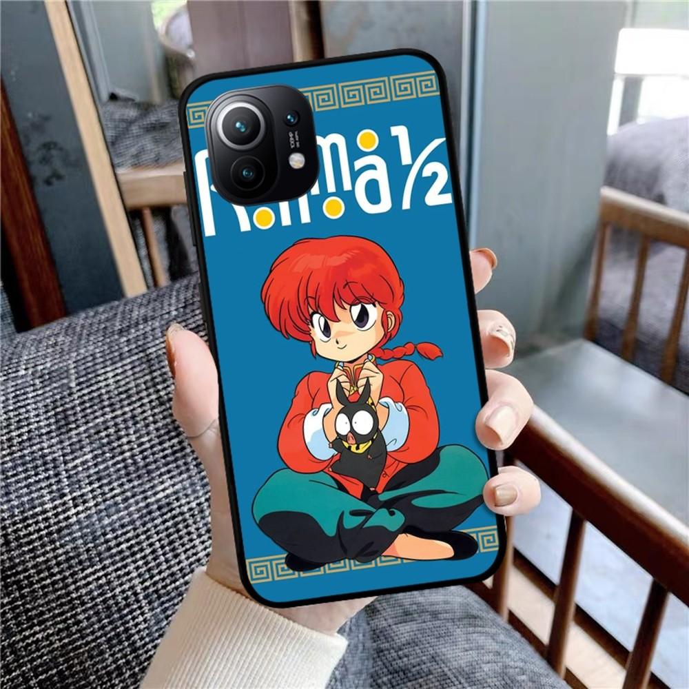 Мультяшный чехол для телефона Ranma ½ для Xiaomi Mi 5X 8 9 10 11 12 Lite Pro 10T PocoX3pro PocoM3 Note 10 Pro Lite