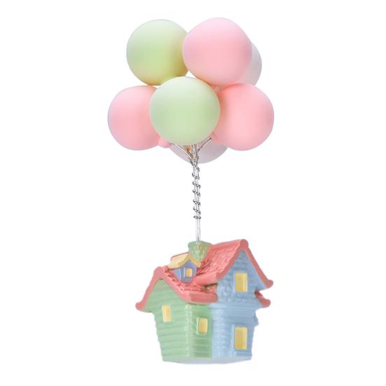 Мини-воздушный летающий дом, многоэтажное здание, пейзаж, украшения для дома, декор