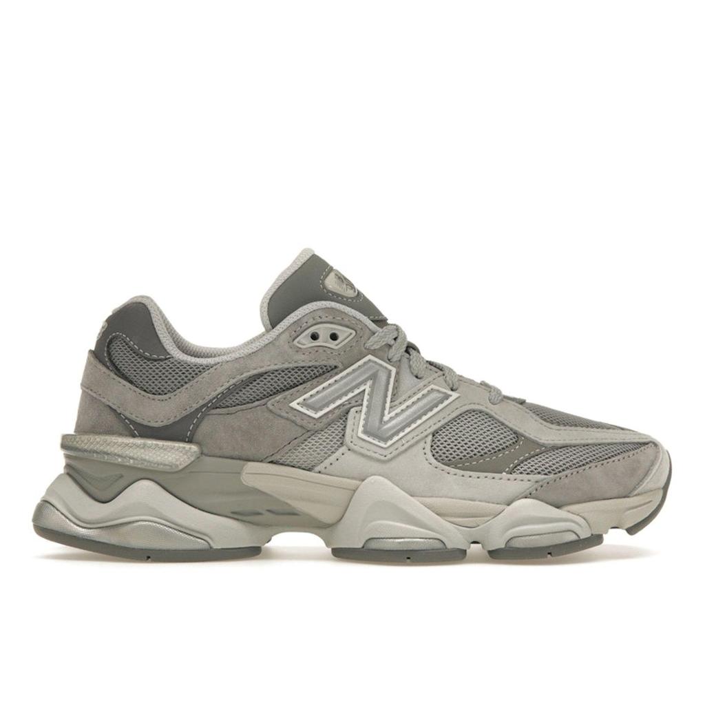 New Balance 9060 Серый Бетонный Серебристый Металлик Унисекс Повседневные Кроссовки U9060GG