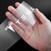 QSGMX1 4PCS Car Threshold Protector Transparent Decorative Badge Sticker For Tesla Model 3 2021 S X Y Style Roadster Invader
