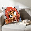 Ongezellig Maya Throw Pillow Cover Home Decor Art Design Decor Pillowcase Cushion Cover for Bed Sofa Living Room Indoor Outdoor