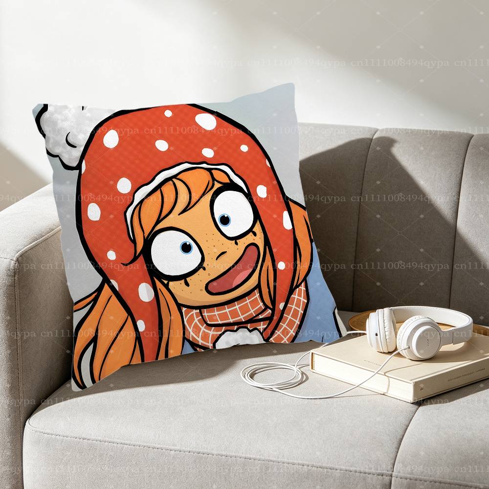 Ongezellig Maya Throw Pillow Cover Home Decor Art Design Decor Pillowcase Cushion Cover for Bed Sofa Living Room Indoor Outdoor