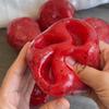 Ручная работа Арбузный Сквиши Мячик для снятия стресса Хрустящие Игрушки-антистресс Сенсорная Игрушка-фиджет Медленно отскакивающий Сжимаемый Игрушка Против стресса