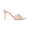 Pointed Banquet High Heels Women's Spring 2025 New Embroidered Stiletto Shoes Champagne Gold Embroidered High Heels Cool Slippers