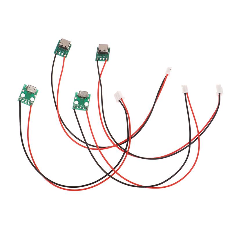 Micro USB для DIP-разъема Breakout Board Зарядный кабель Паяльная плата Гнездо