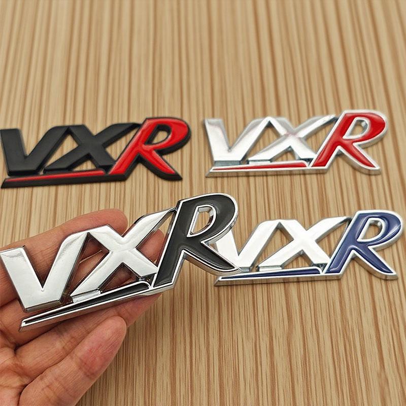 3d Metal Letters VXR Logo Car Rear Trunk Sticker Emblem Front Grille Badge for Vauxhall Opel Corsa D Astra H J Insignia Zafira DG7