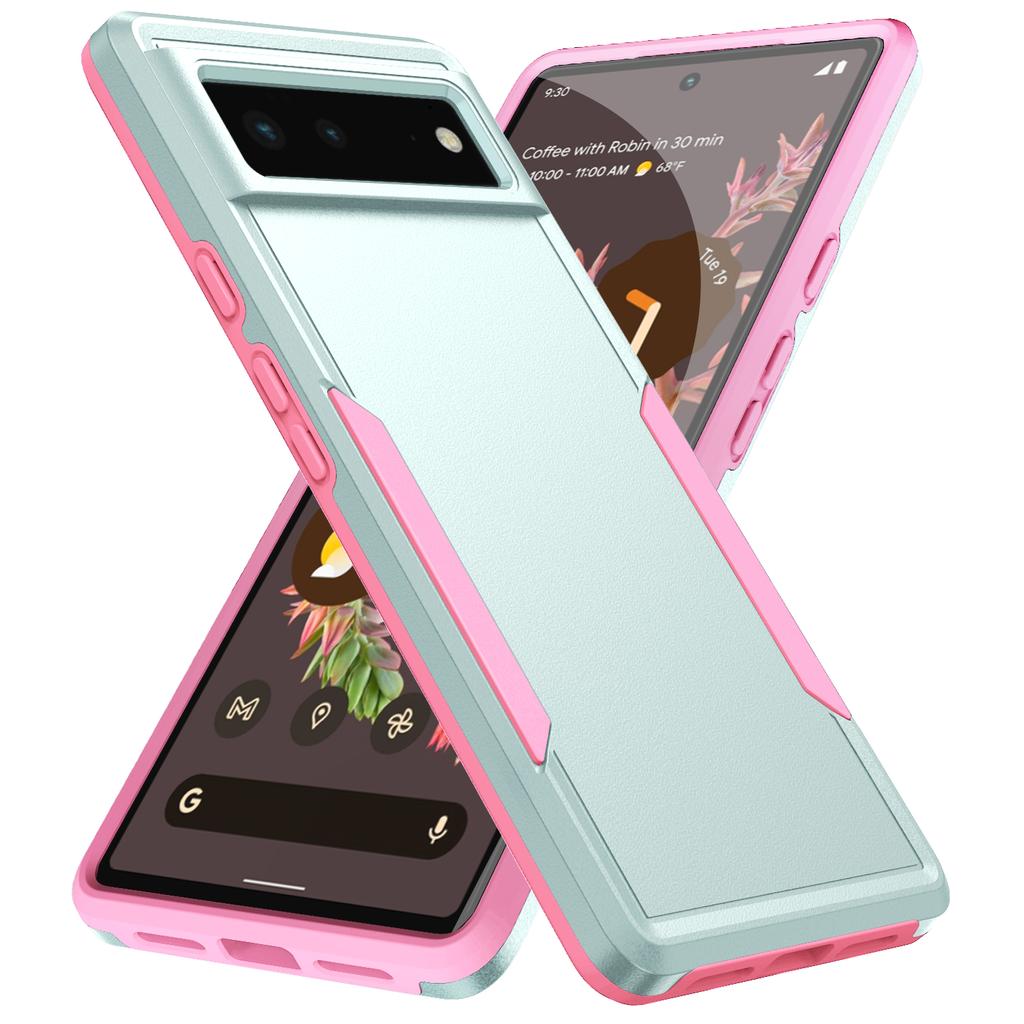 Бронированный чехол 2 в 1 без отпечатков пальцев для Google Pixel 8 Pro 7A 6A Pixel8 Pixel7 Pixel6 Pixel 6 7 Pro Pixel7a Pixel6a Матовый чехол