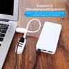 FONKEN 3 Port USB Hub Extend Cable Data Transfer Device Charging USB Adapter 1.2m USB 2.0 Splitter Laptop PC Computer USB Extender