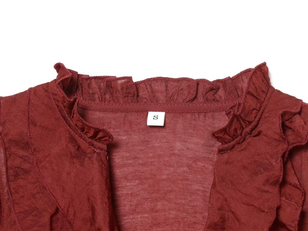 Женская высококачественная кружевная многослойная блузка - Стиль "Маленький аромат"