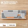 Free Wolf K3 Russian Mechanical Keyboard 980: Customized Russian Gaming Keyboard