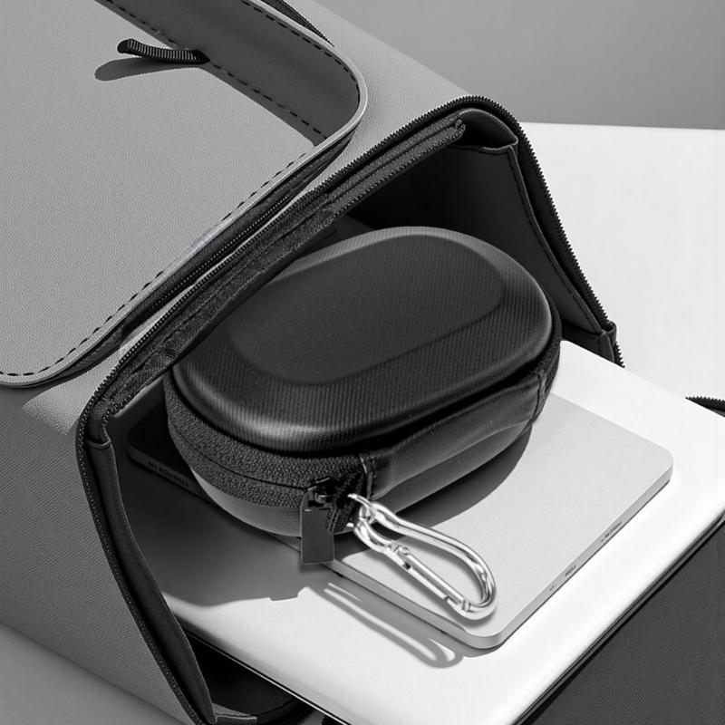 Прочный чехол для переноски для беспроводной мыши MX Anywhere3S, коробка-держатель с мягкой бархатной подкладкой и сетчатым карманом