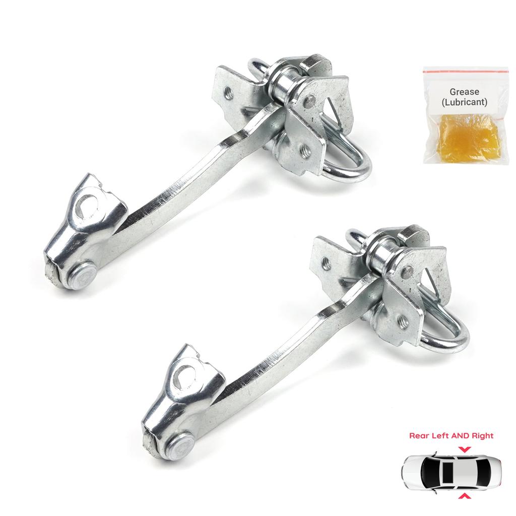 EDP689-1 2 Pieces Rear Left AND Right Door Hinge Stop Check Strap Limiter for Fiat Linea 323 110 Punto Grande Punto Evo 199 51799769