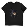 Black Pug Take Big Bites Out of Life T-Shirt Vintage T Shirts Anime Clothes Anime Figures Quick-drying Mens Plain T Shirts