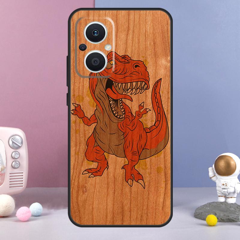 Чехол Funda Деревянное Животное Олень Лев Слон Для OPPO Reno 13 F 11F 12F 14F 10 11 12 14 Pro 7 8 Lite Чехол OPPO Find X6 X5 X8 X9 Pro