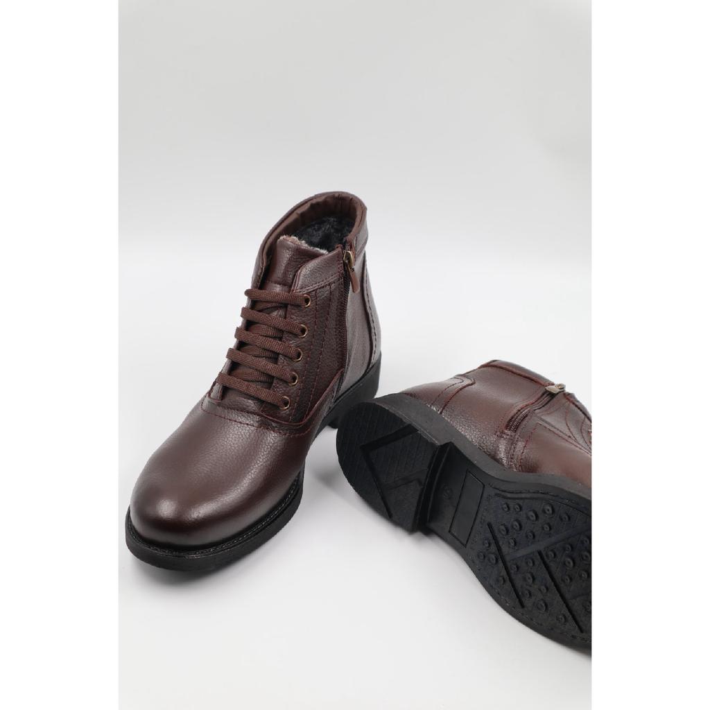 Мужские черные повседневные ботинки из натуральной кожи на шнуровке