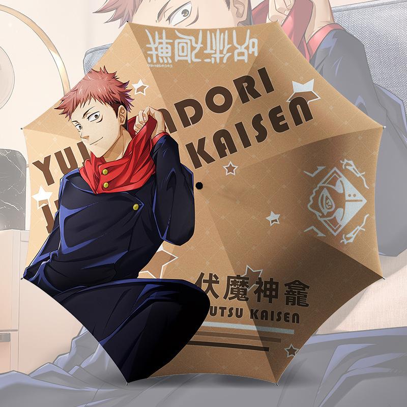 Аниме Tokisaki Kurumi Rem складной зонт солнечный зонт мультфильм Genshin Impact Demon Slayer солнечный зонт косплей реквизит