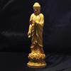Standing Amitabha Buddha Statue, Approximately 20cm Tall, Made of Natural Boxwood, Amitabha Buddha, Wood Carving, [Product Code]