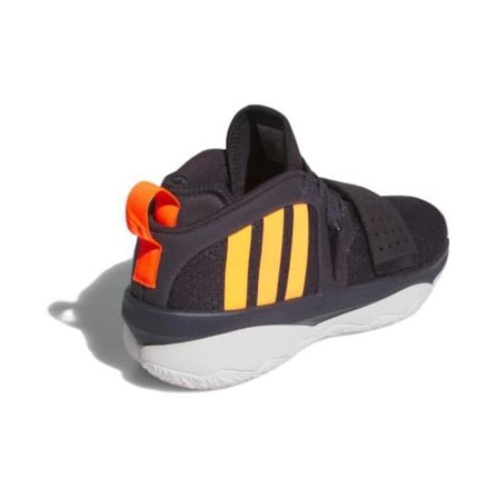 adidas Dame 8 EXTPLY Aurora Black Signal Orange - IF1512