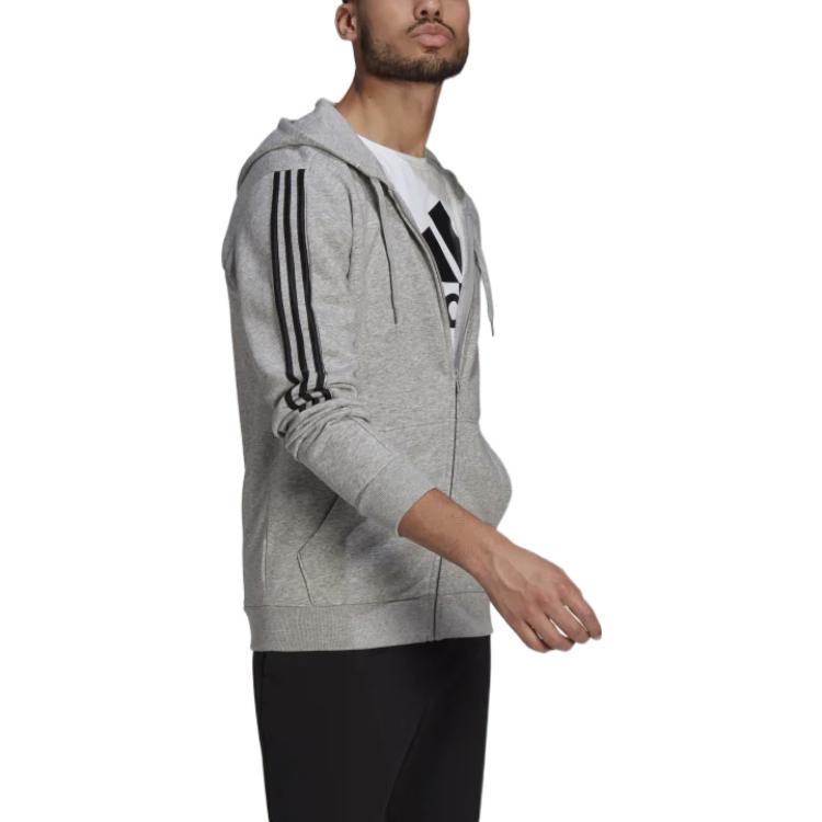 Adidas ESSENTIALS Jacket Men's Gray GK9586