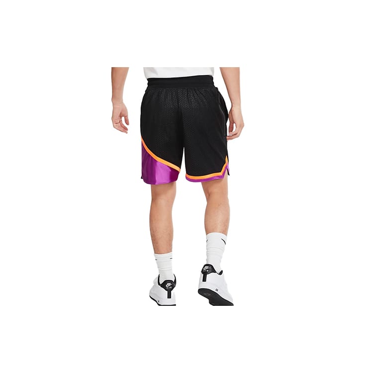 Nike Баскетбольные шорты мужские черные с фиолетовым CK6392-010