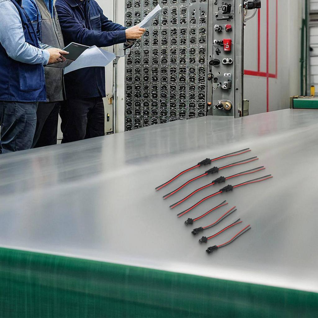 Набор разъемов «папа-мама» 20 шт. Медные провода с ПВХ-изоляцией, рассчитанные на 300 В для эффективных электрических соединений